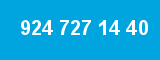 924 727 14 40 924 727 14 40